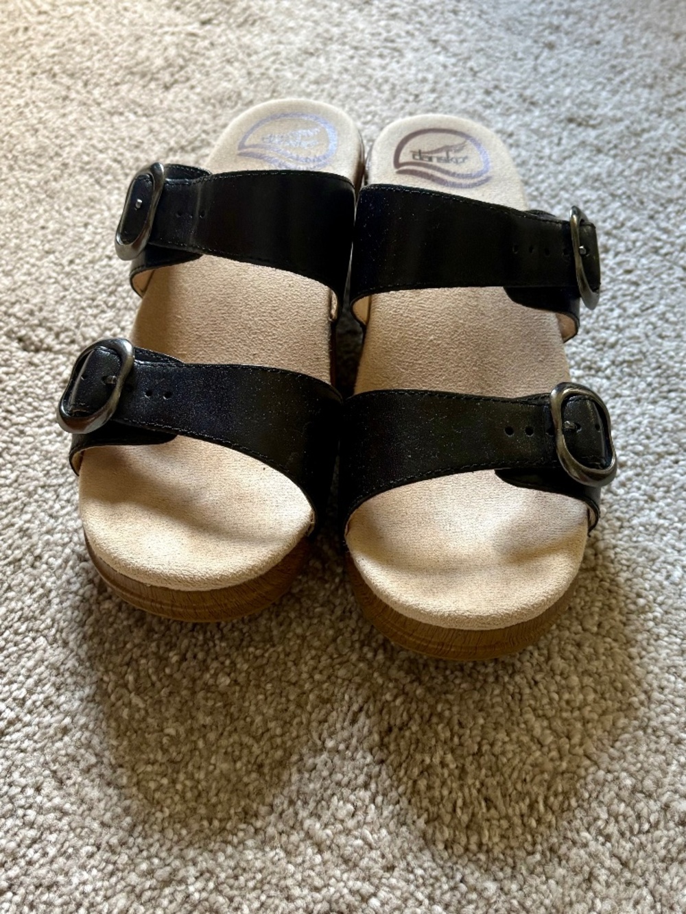 Sophie Dansko Black Sandals